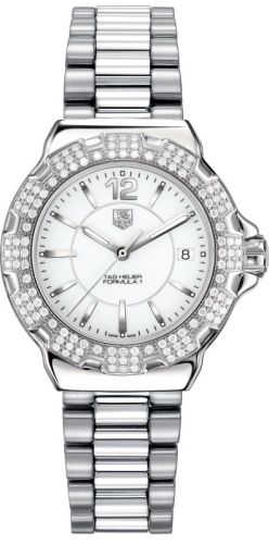 TAG Heuer Formula 1 Quartz 37 Stainless Steel / Diamond / White / Bracelet